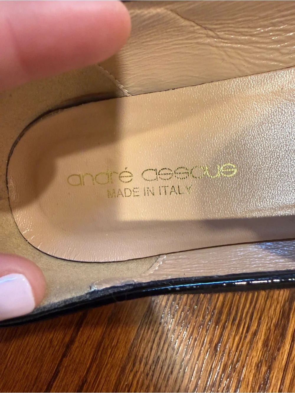 Andre Assous Women’s Black Suede Loafers - Never Worn!